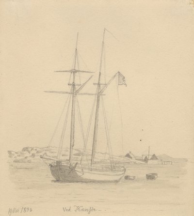 En skonnert de Christoffer Wilhelm Eckersberg