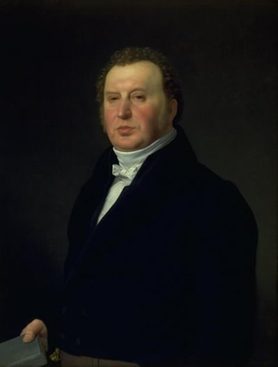 Cirujano de policía Johan Frederik Rost. El médico de familia y amigo del artista de Christoffer Wilhelm Eckersberg