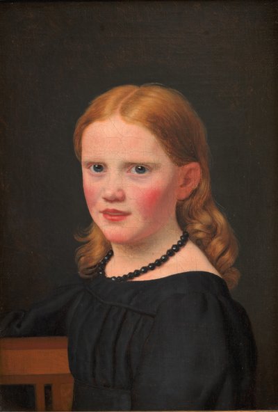La hija del artista, Emilie de Christoffer Wilhelm Eckersberg