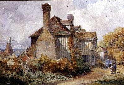 Escena rural, Kent de C.W. Fethergill