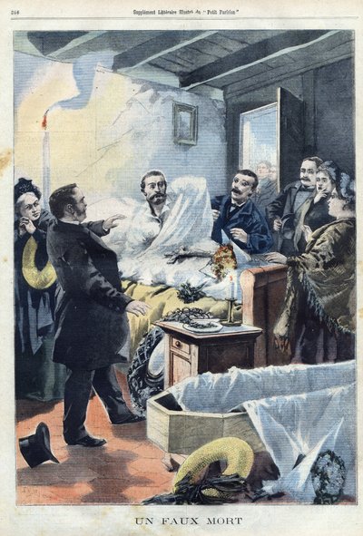 Un falso muerto de C. A. & Crespin A. L. C (1859 1944) Andrieux