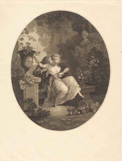 La cesta volcada de C. A. L. Buisson after Charles Michel Ange Challe