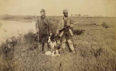 Fin de la temporada de patos, Isla de los Turcos, California, 1885 de C. A. Plummer