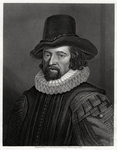 Francis Bacon, Vizconde de St Albans, filósofo, científico y estadista inglés de C. Cook