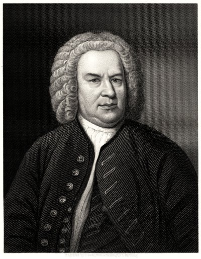 Johann Sebastian Bach, siglo XIX de C. Cook