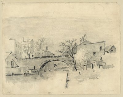 Escena de canal de C. D. Gedney