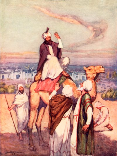 Mahoma: El fundador árabe de una gran religión (litografía en color) de C. Dudley Tennant