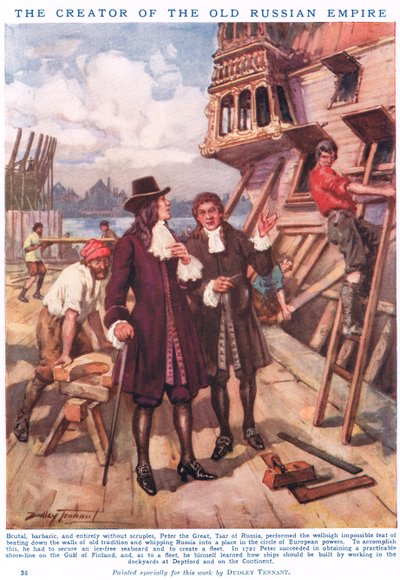 Pedro el Grande: El Creador del Antiguo Imperio Ruso, ilustración de 