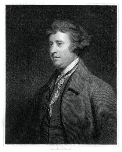 Edmund Burke, estadista anglo-irlandés, autor, orador, teórico político y filósofo, 1834 de C. E. Wagstaff