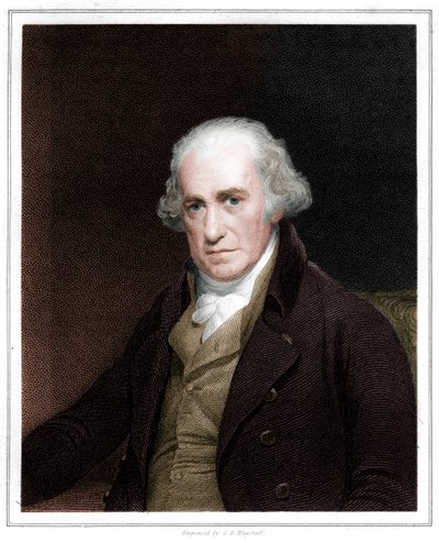James Watt, ingeniero escocés, 1833 de C. E. Wagstaff