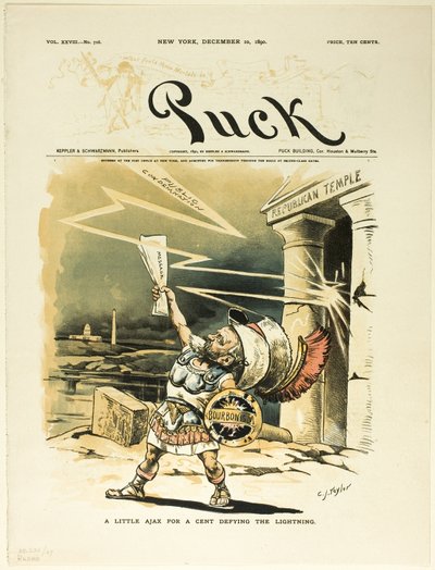 Un poco de Ajax por un céntimo Desafiando al Rayo, de Puck de C. Jay Taylor