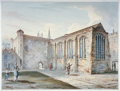 Capilla de la Santísima Trinidad, Leadenhall Street, conocida como Leadenhall Chapel, Ciudad de Londres de C John M Whichelo