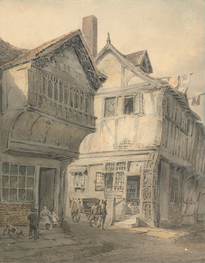 Casas antiguas en St. Albans de C. John M. Whichelo