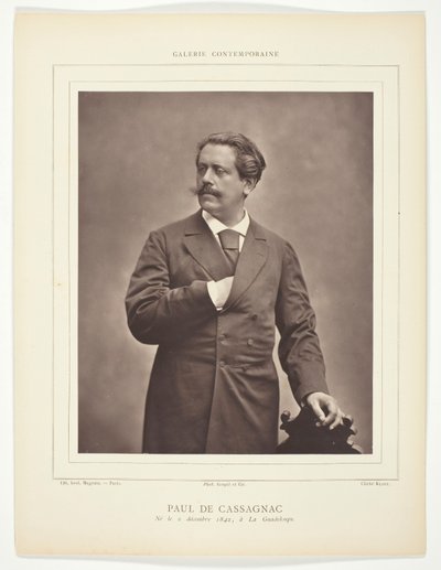Paul de Cassagnac (escritor y periodista político francés, 1842-1904) de C. Klary