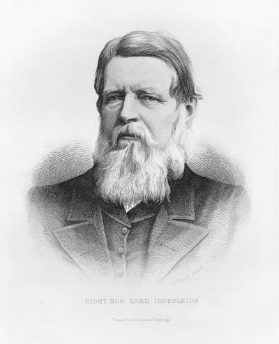Retrato del Honorable Lord Iddesleigh de C. Laurie