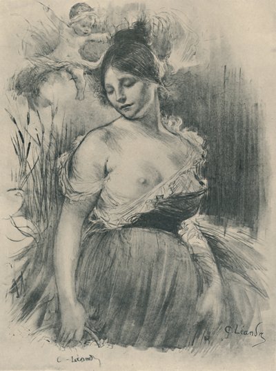 Campesina normanda, 1919 de C Leandre