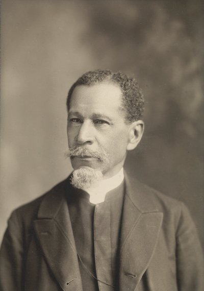 Tarjeta de gabinete del Rev. G.H.S. Bell, febrero-marzo 5, 1894 de C. M. Bell Studio