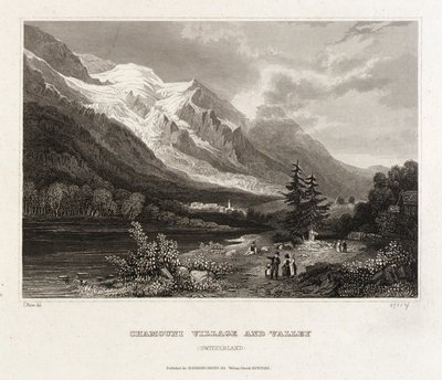 Aldea y Valle de Chamounix de C. Reiss