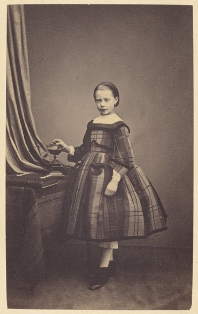 [Retrato de una joven] de C. Robert