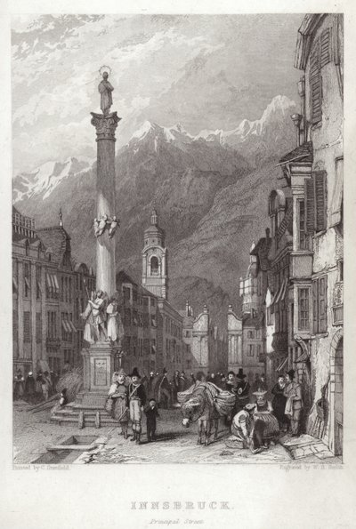 Calle principal en Innsbruck de C. Stanfield