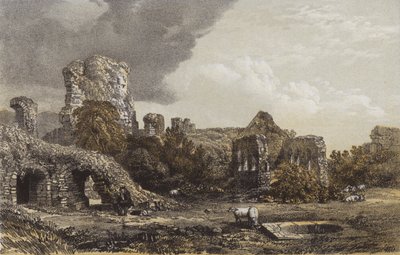 Castillo de Rothesay, Isla de Bute de C. Stanfield