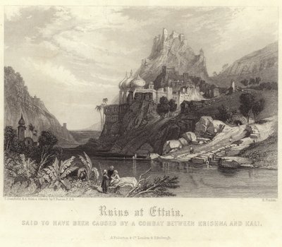 Ruinas en Ettaia de C. Stanfield