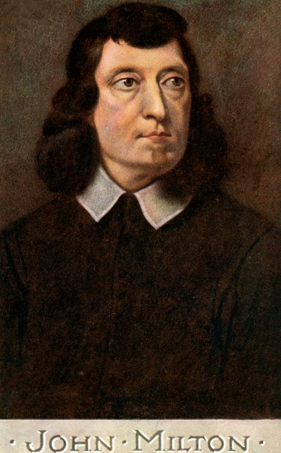 John Milton 1608-1674, poeta inglés, principios del siglo XX de C. W. Quinnell
