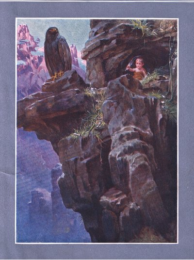 En medio de las alturas montañosas inaccesibles, de El Niño del Aire pub. por Duckworth de C. Wilhelm