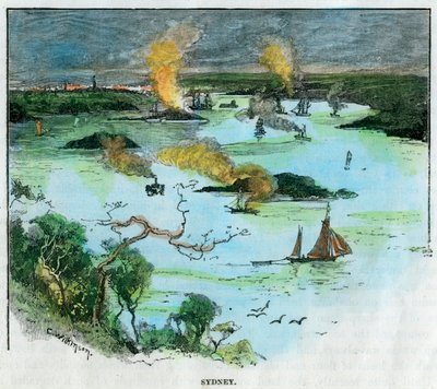 Sídney, Nueva Gales del Sur, Australia, c1885 de C. Wilkinson