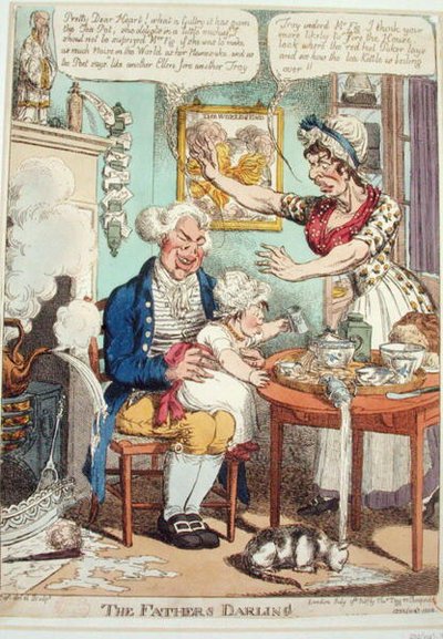 El querido del padre, publicado por Thomas Tegg de C. Williams