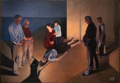 I naufraghi, 1934 de Cagnaccio di San Pietro
