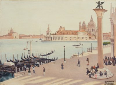 Atardecer desde la Loggia del Palacio Ducal de Cagnaccio di San Pietro