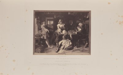 El regreso de Moisés de la Feria, por D. Maclise, R.A. de Caldesi and Montecchi