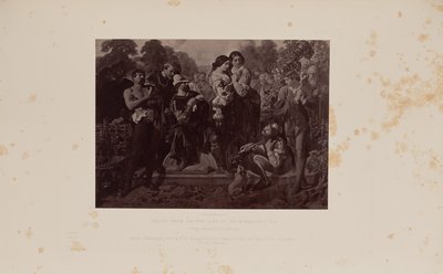 Escena de Como gustéis, de D. Maclise, R.A. de Caldesi and Montecchi