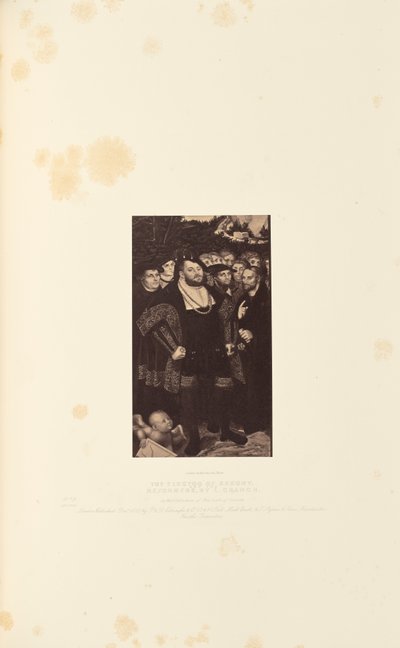 El Elector de Sajonia y los Reformadores, por L. Cranch de Caldesi and Montecchi