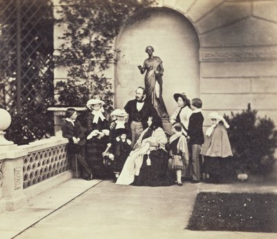 La Familia Real, Osborne 1857 de Caldesi and Montecchi