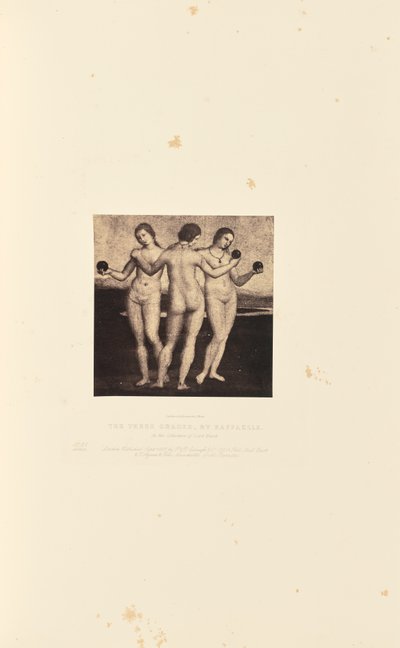 Las Tres Gracias, por Raffaelle de Caldesi and Montecchi