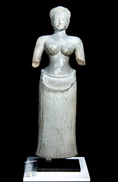 Divinidad femenina de Phnom Bakheng, Camboya de Cambodian Cambodian