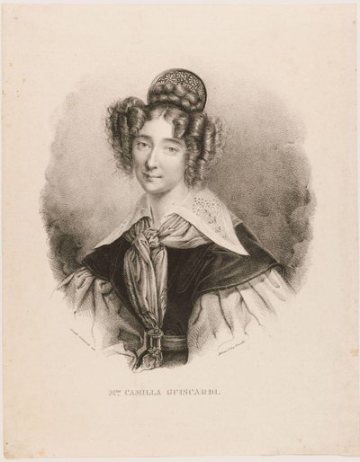Autorretrato de juventud de Camilla Guiscardi de Camilla Guiscardi