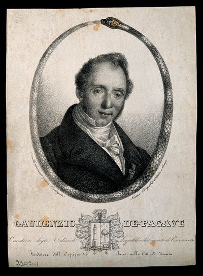 Gaudenzio de Pagave. Litografía de C. Gandolfi. de Camilla Guiscardi