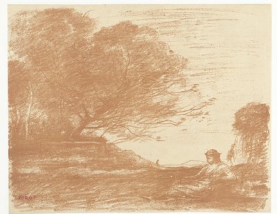 Safo en el paisaje
Sapho de Camille Corot