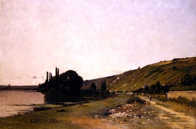 Vista del Sena en Vetheuil de Camille Emile Dufour