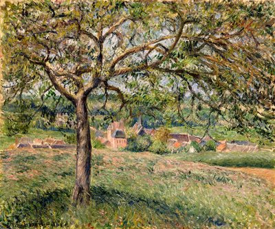 Manzano en Eragny de Camille Jacob Pissarro