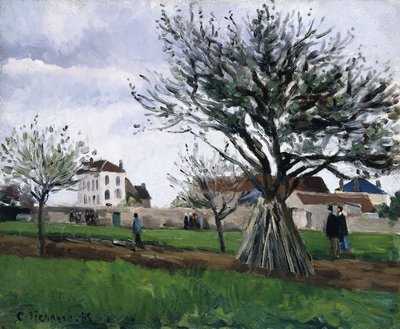 Manzanos en Pontoise de Camille Jacob Pissarro