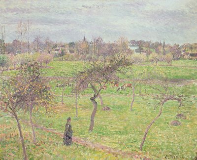 Manzanos en un prado en Eragny, 1894 de Camille Jacob Pissarro
