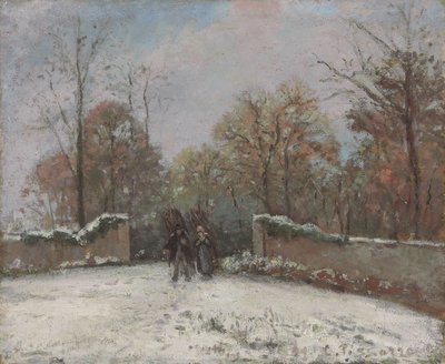 Entrando en el bosque de Marly de Camille Jacob Pissarro