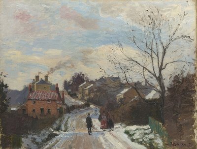 Fox Hill, Upper Norwood. 1870 de Camille Jacob Pissarro
