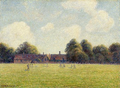 Hampton Court Green, 1891 de Camille Jacob Pissarro