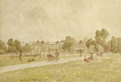 Regents Park, Londres, 1890 de Camille Jacob Pissarro