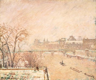 El Sena desde el Pont-Neuf de Camille Jacob Pissarro